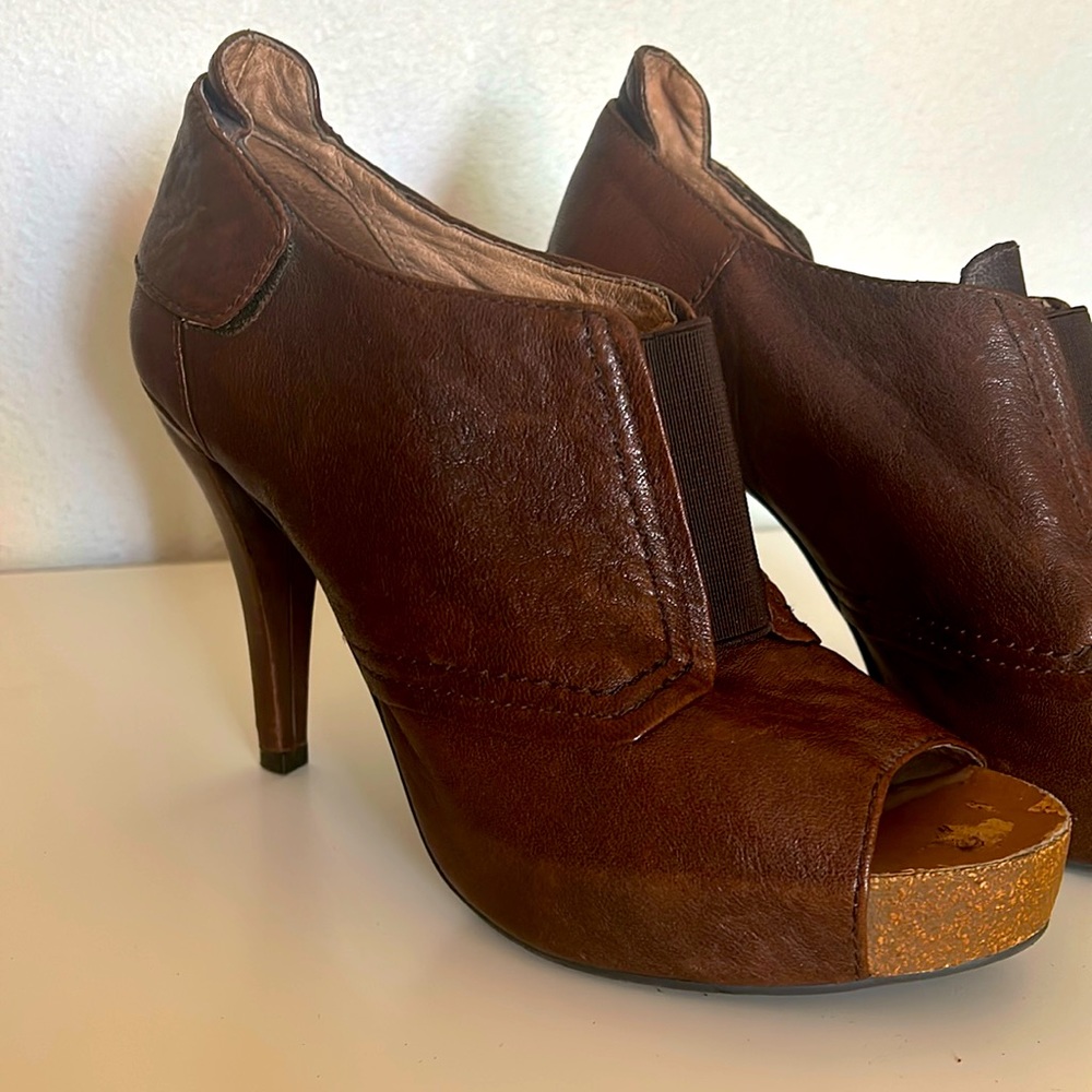 Vince Camuto Open Toe half Boot Heels